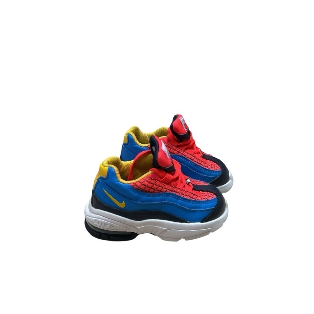 Nike Air Max 95 Toddler 5C Bright Crimson Kids Sneakers C15644-600 Spiderman